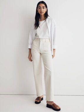 Madewell Jeans 33 Perfect Vintage Ivory